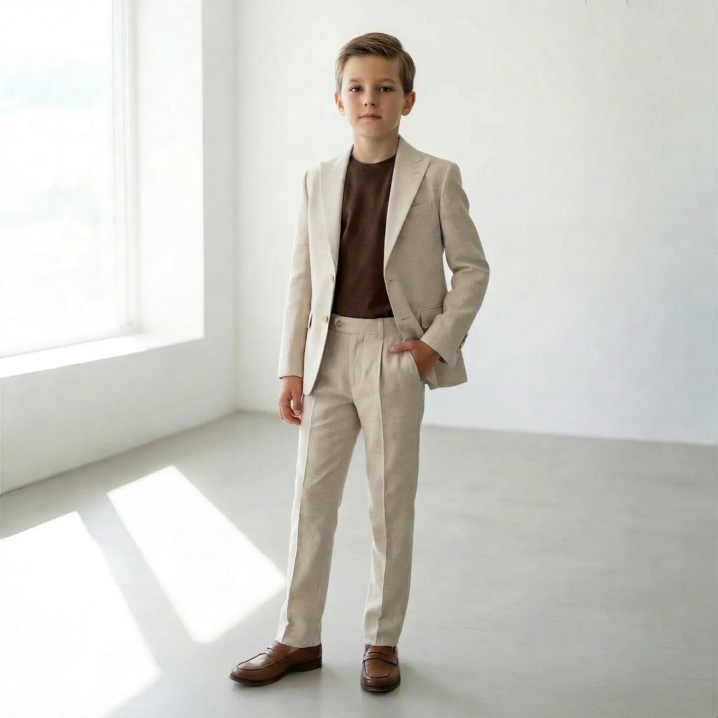 Vintage Elegance Boys Suit-2