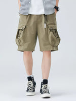 Men's Plus Size Loose Fit Cargo Shorts - Farnelli
