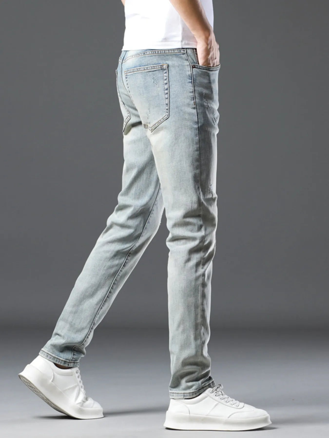 Men's Wash Slim Fit Jeans - Farnelli