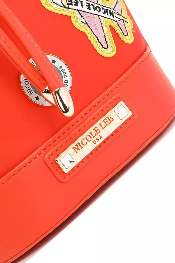 Nicole Lee USA Color Patch Bucket Bag - Farnelli