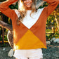 BiBi Color Block Geometric Sweater - Farnelli