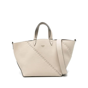Fendi Neutrals Tote Bags Men