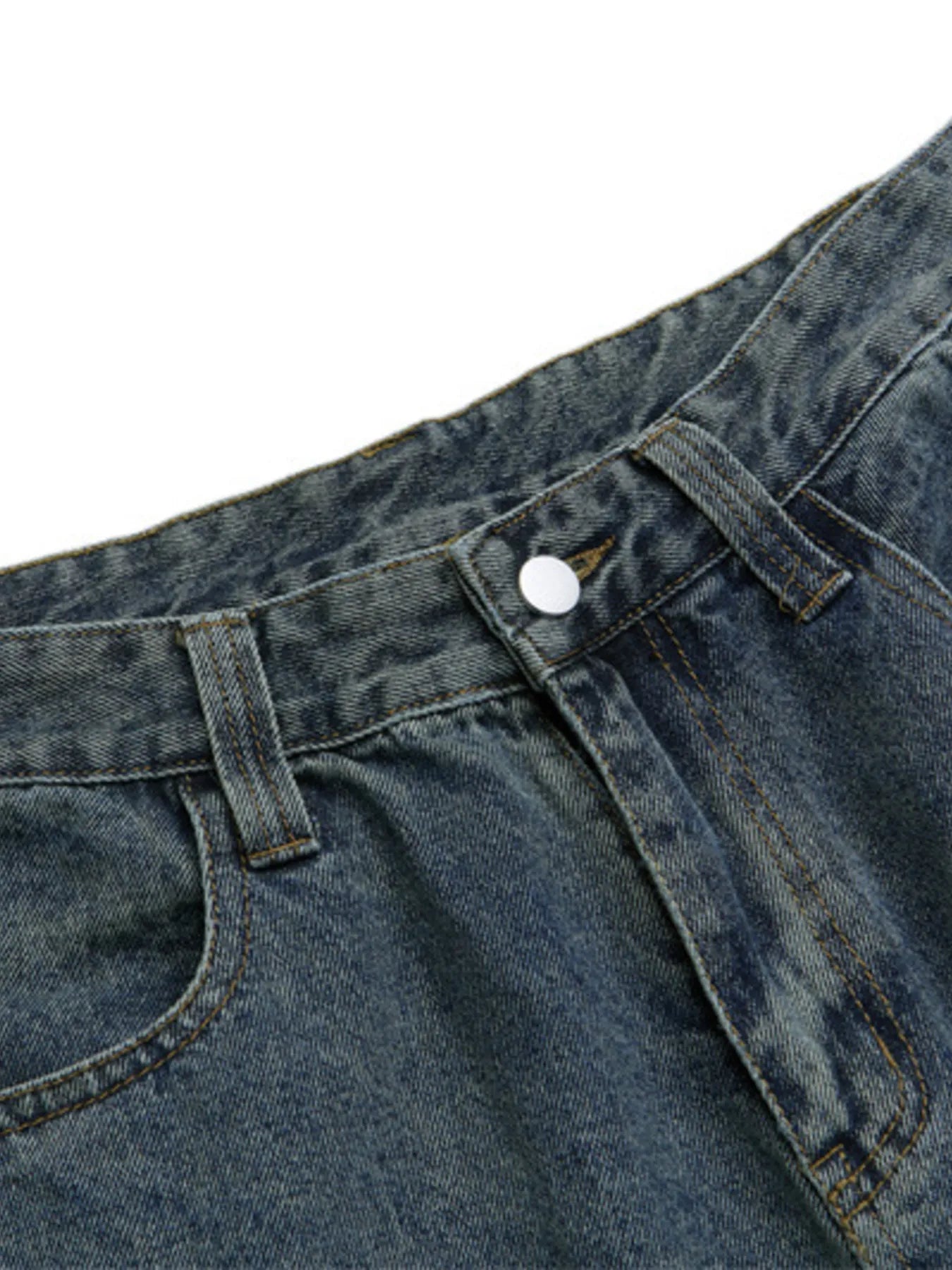 Men's Wide Leg Cargo Jeans - Farnelli