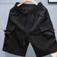 Men's Plus Size Drawstring Cargo Shorts - Farnelli
