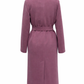 Harrington Classic Wraparound Overcoat in Rose