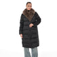 Genuine Polar Fox Fur Down Fill Parka