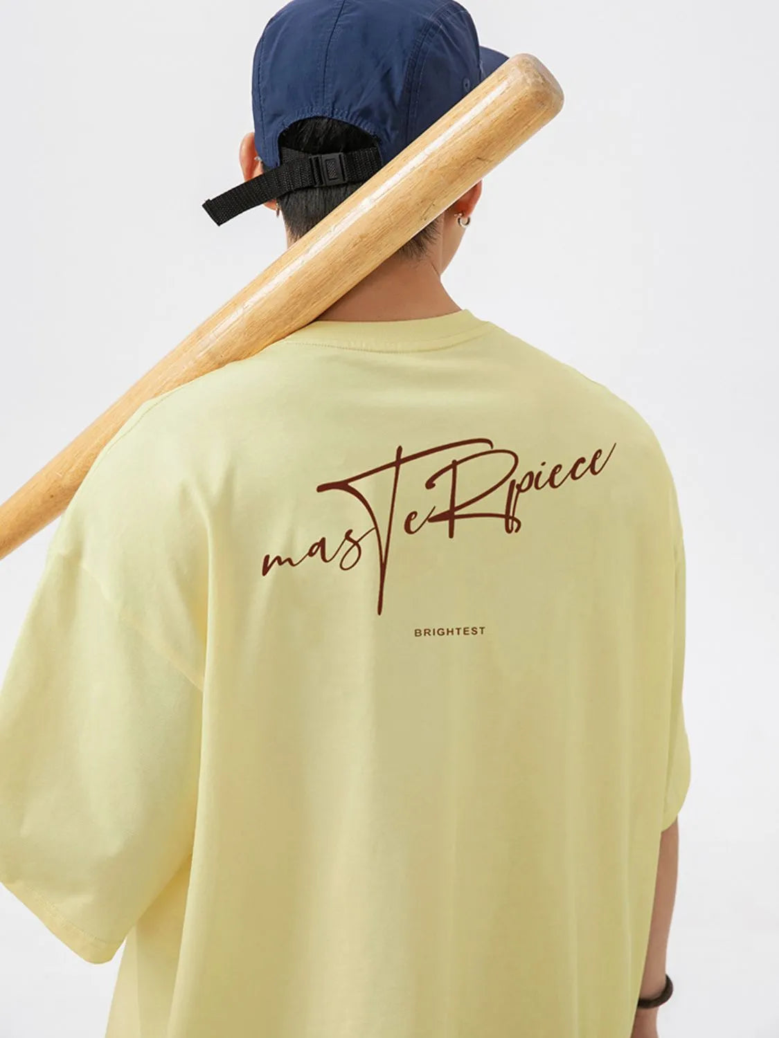 Men's Plus Size Round Neck Half Sleeve T-Shirt - Farnelli