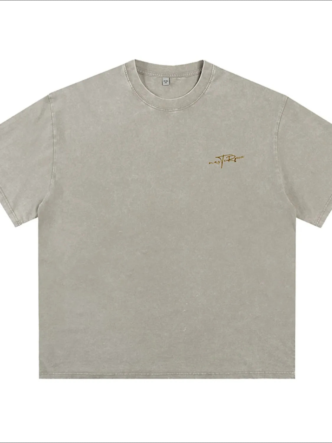 Men's Plus Size Round Neck Letter Graphic T-Shirt - Farnelli