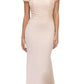 CLEARANCE - Eureka 7100 Lace Appliqued Bodice Long Dress Off-Shoulder (Size 2XL)