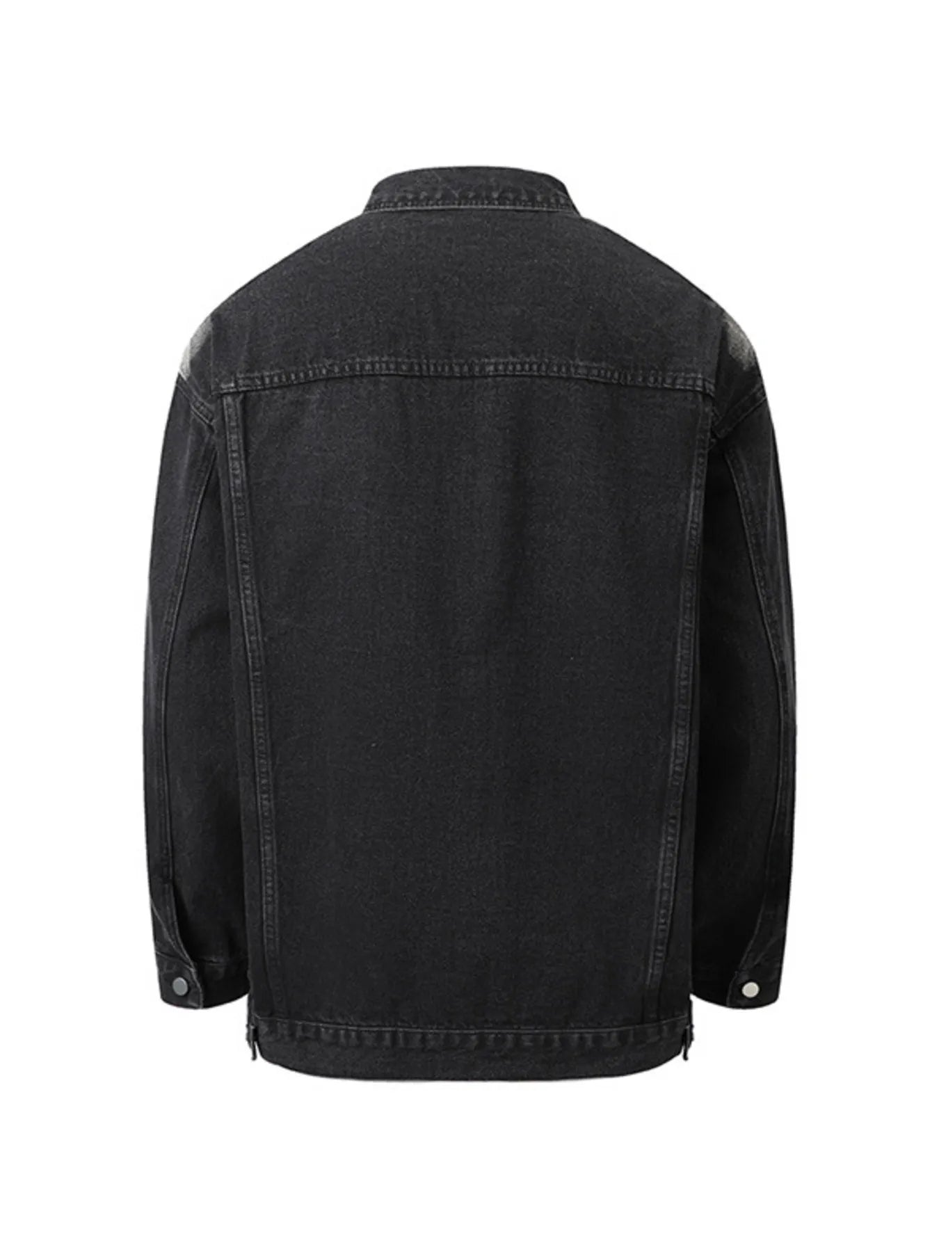 Men's Button Up Long Sleeve Denim Jacket - Farnelli