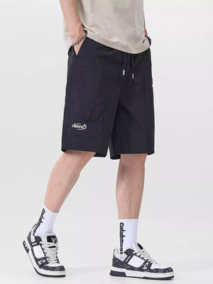 Men's Plus Size Drawstring Cargo Shorts - Farnelli