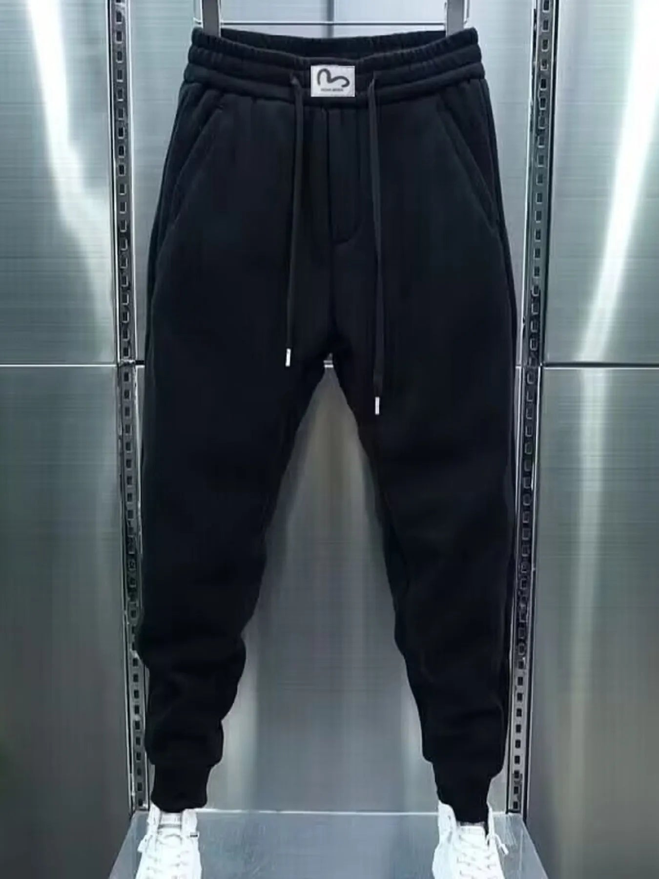 Men's Plus Size Drawstring Jogger Sweatpants with Pocketed - Farnelli