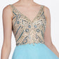 Cinderella Divine 71190 Long Dress Beaded Top Open Back