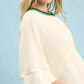 Umgee Ribbed Knit Top with Contrast Trim - Farnelli