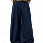 Men's Washed Wide Leg Jeans - Farnelli