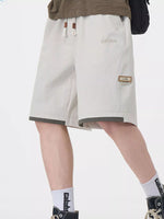 Men's Plus Size Drawstring Loose Fit Shorts - Farnelli