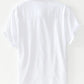 Men's Striped Button Front Short Sleeve Shirt - Farnelli