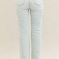 Judy Blue Full Size Destroy & Fray Hem Bootcut Jeans Plus Size - Farnelli