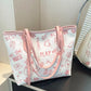 Graffiti Print Casual Tote Bag - Farnelli