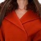 Saga®Furs Silver Fox Wool Alpaca Coat