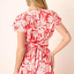 Mittoshop Tropical Print Top and Skirt Set - Farnelli