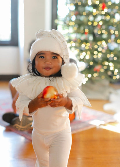 White Holiday Elf Costume
