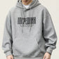 Men's Plus Size Drawstring Letter Dropped Shoulder Hoodie - Farnelli