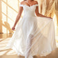 Lacelet Off The Shoulder Bridal Gown - Farnelli