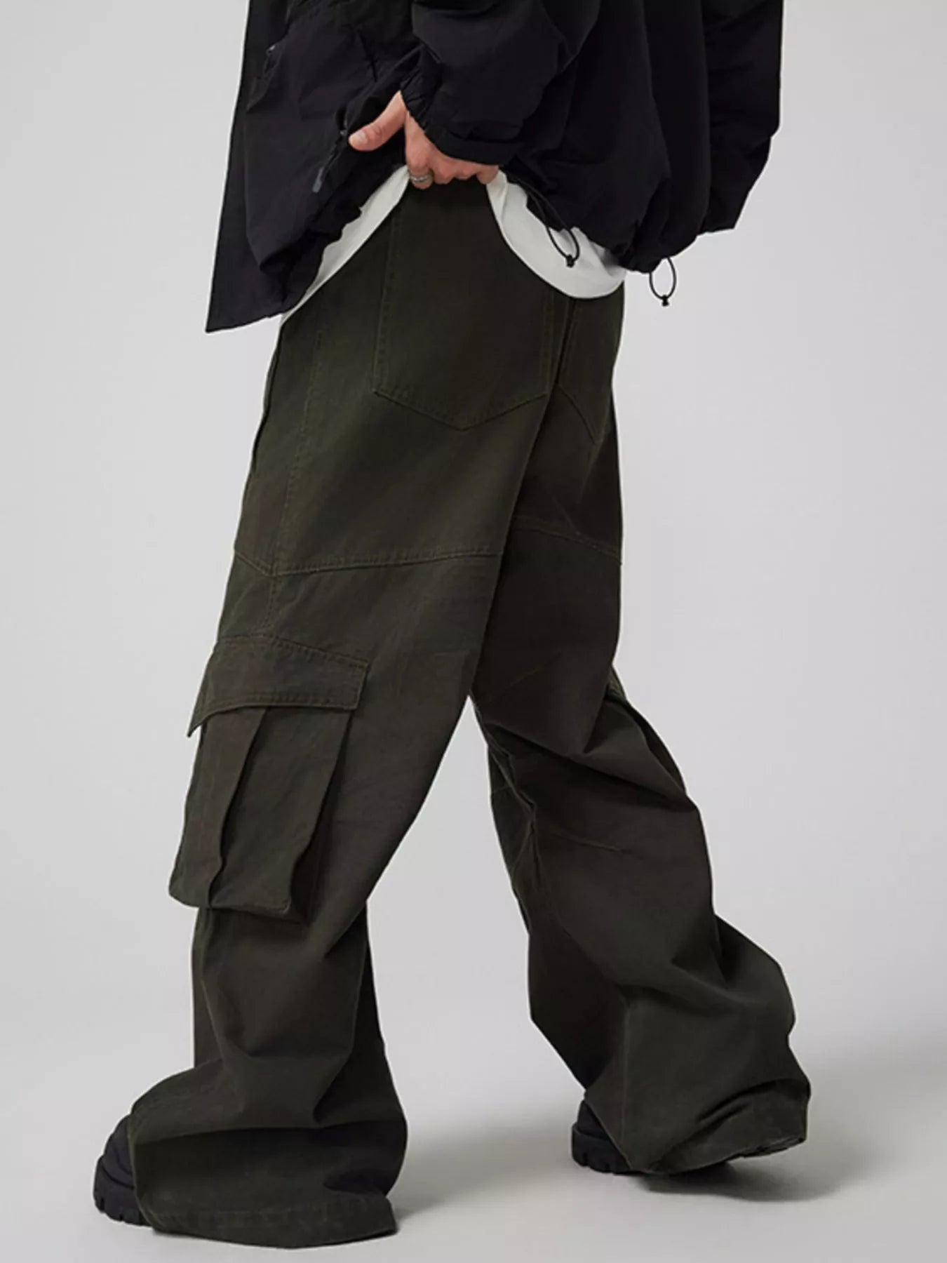 Men's Loose Fit Cargo Pants - Farnelli