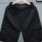 Men's Plus Size Drawstring Cargo Shorts - Farnelli