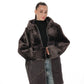 Hooded Eco-Suede Coat