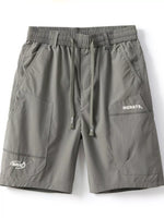 Men's Plus Size Drawstring Cargo Shorts - Farnelli