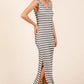 Mittoshop Striped Scoop Neck Sleeveless Maxi Dress - Farnelli