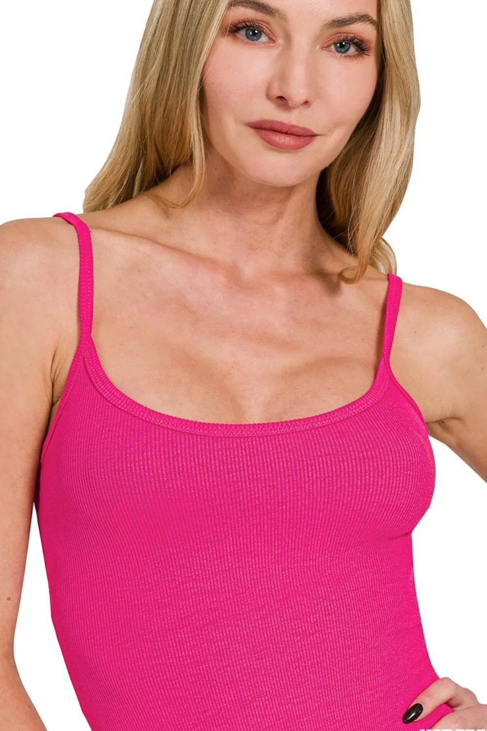 Zenana Ribbed Bodycon Midi Dress - Farnelli