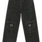 Mid Rise Men's Jeans with Cargo Pockets - Farnelli