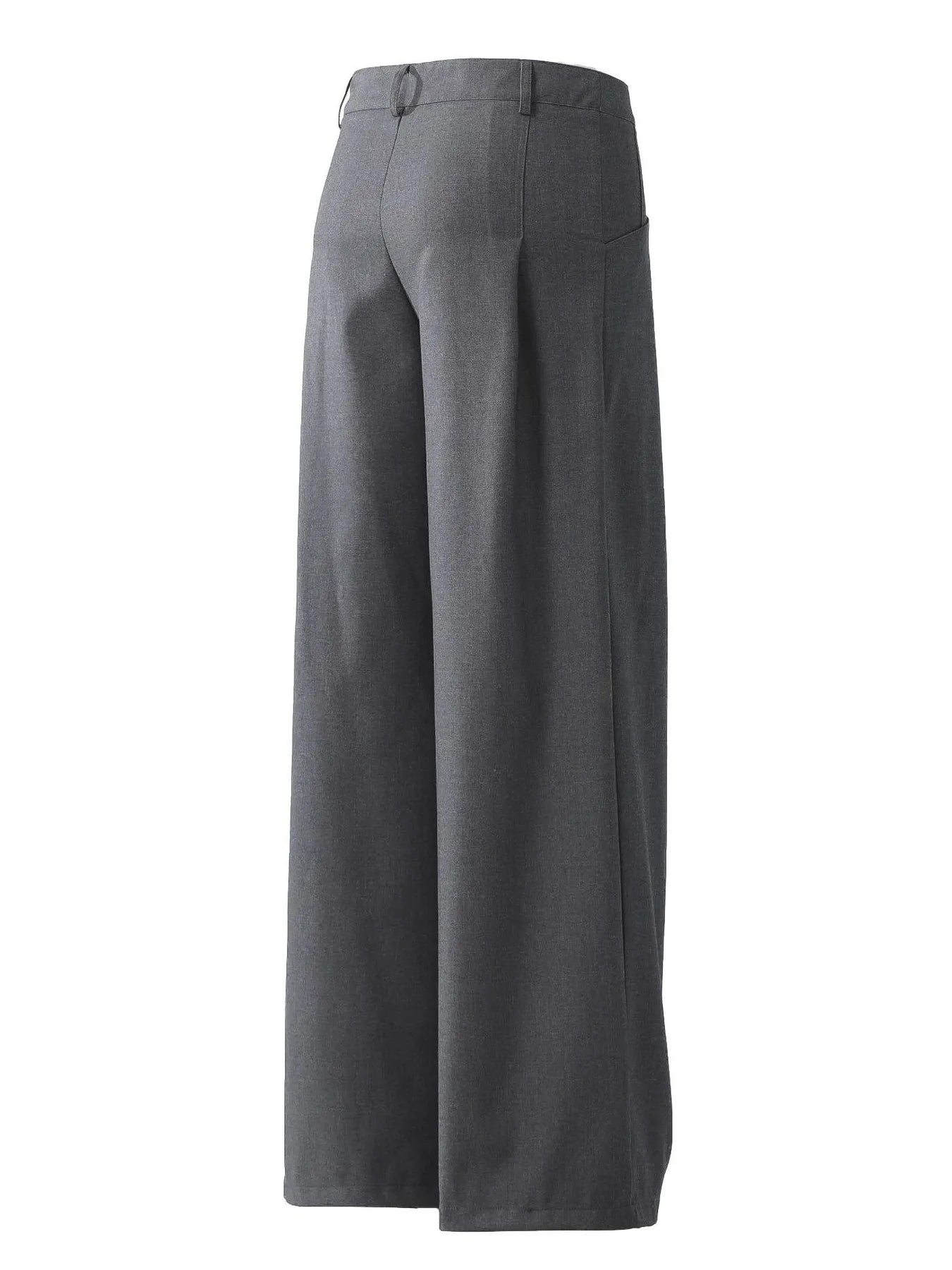 Men's High Waist Wide Leg Pants - Farnelli