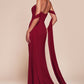 Ladivine 7433 Dress Versatile Tie Chiffon Strapless Bridesmaid Dress