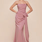 Ladivine 7433 Dress Versatile Tie Chiffon Strapless Bridesmaid Dress