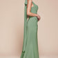 Ladivine 7433 Dress Versatile Tie Chiffon Strapless Bridesmaid Dress