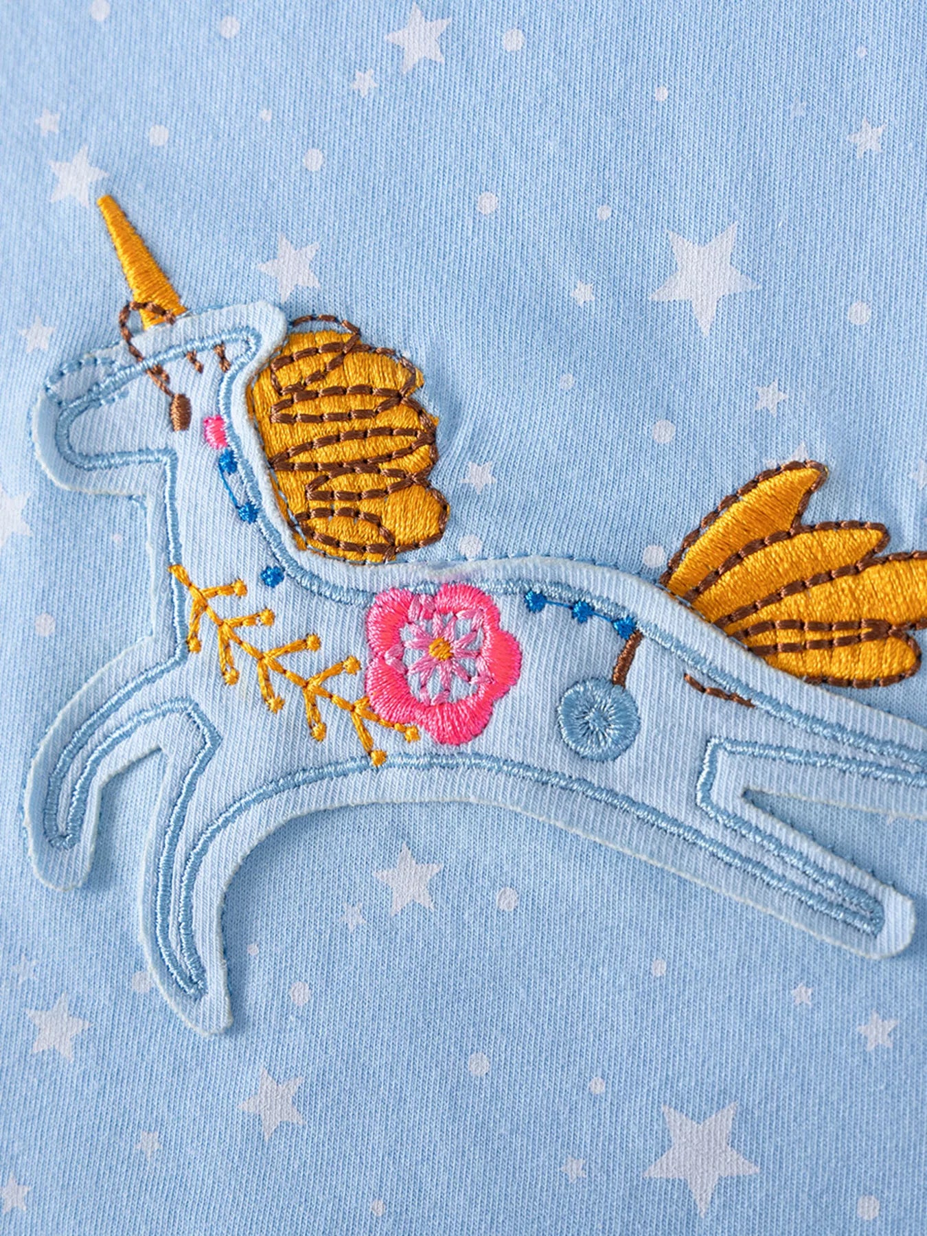 Children's Embroidered Short Sleeve Dress - Farnelli