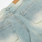 Men's Washed Wide Leg Jeans - Farnelli