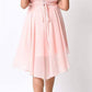 CLEARANCE - Cinderella Divine 7456 Short A-Line Strapless Chiffon Dress (Size 12)