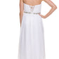 Juliet 747 Asymmetrical Strapless Ruched Bodice Dress