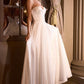 A-Line Wedding Dress With Spaghetti Straps - Farnelli