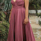 Cinderella Divine 7485C Sweetheart Neckline Soft Satin A-Line Formal Dress