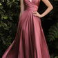 Ladivine 7485 Long Sweetheart Soft Satin A-Line Formal Dress