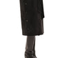 Genuine Mink Fur Eco Suede Coat