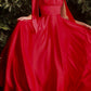 Cinderella Divine 7490 Long Soft Satin A-Line Dress