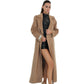 Aria Cashmere Blend Coat in Camel