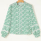 Melanie Lace Floral Puff Sleeve Top - Farnelli